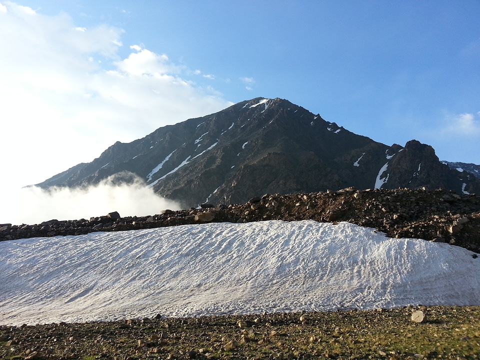 Siah-Kaman summit Alborz mountain range
