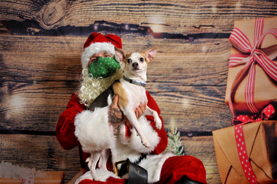 City of Elderly Love Claus for Paws Fundraiser