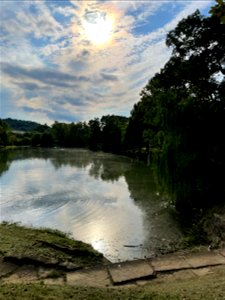 Lake in Yoctangee Park Chillicothe OH 2022