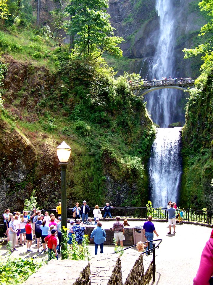 Multnomah Falls ~ Oregon ~ Northwestern United States photo
