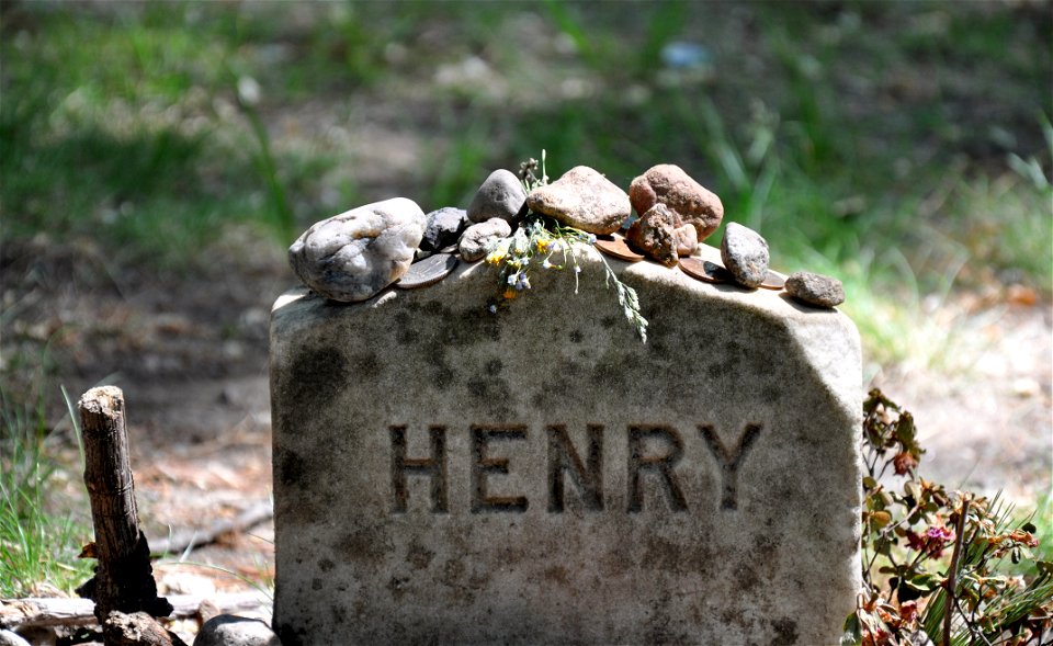 Thoreau's gravestone