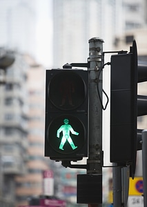 Traffic Signal in Hong Kong photo