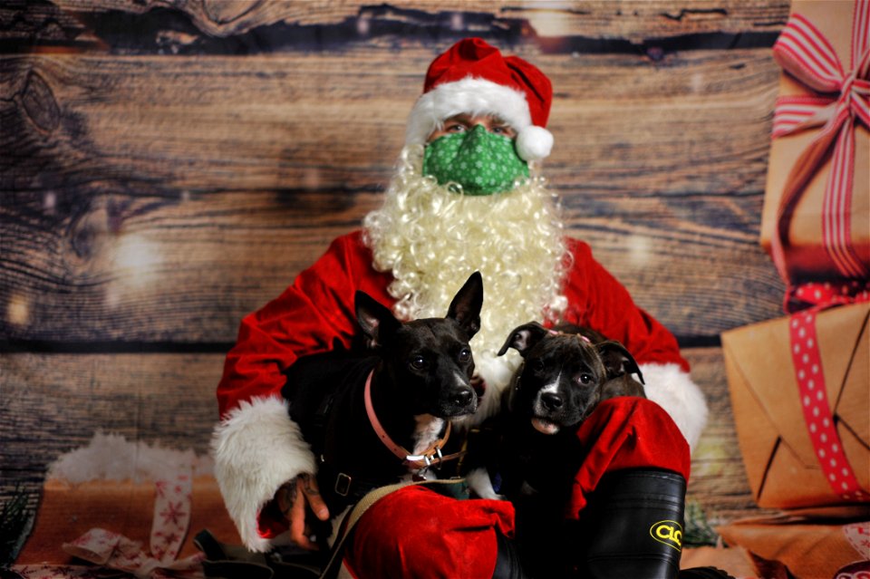 City of Elderly Love Claus for Paws Fundraiser