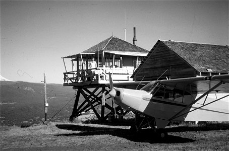 Postage Stamp Butte 1960s photo