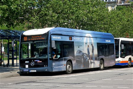 ESWE, Wiesbaden - Wagen 105 - WI-VG 1105 - Mercedes-Benz O 530 eCitaro (VIN WEB62863013138478/2019) - Taunus Auto - Wiesbaden, 20.07.2021