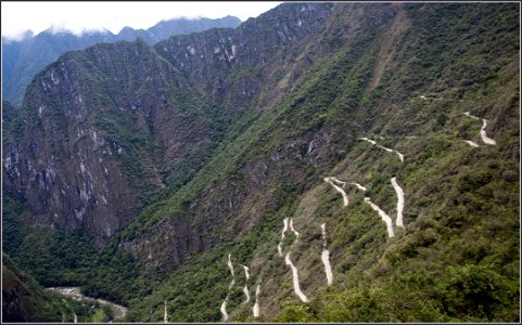 Road to Machu Picchu photo