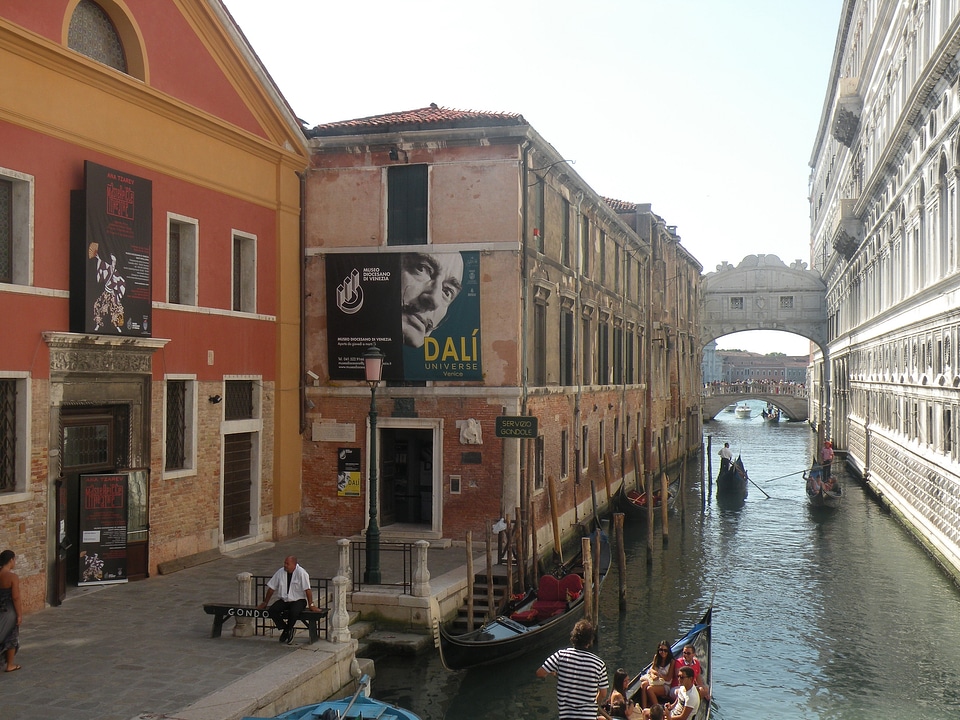 The Palace of Doges on Sacred Mark's area. Venice.