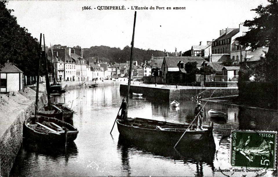 Quimperlé carte postale ancienne