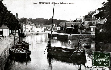 Quimperlé carte postale ancienne photo