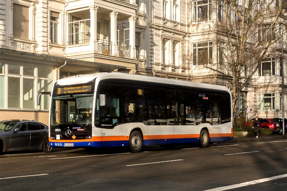 ESWE, Wiesbaden - Wagen 122 - WI-VG 1122 - Mercedes-Benz O 530 eCitaro (VIN WEB62863013140326 / 2020) - Wiesbaden, 31.12.2021