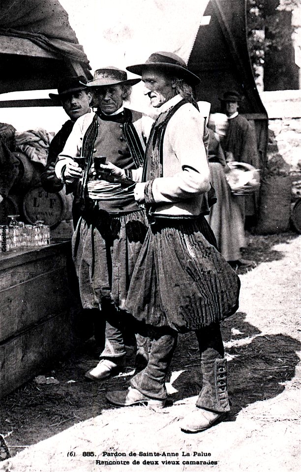 Pardon de Sainte Anne la Palue vers 1900