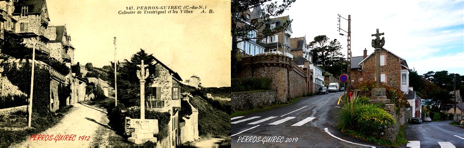 Perros-Guirec, le calvaire de Trestrignel 1912-2019 photo