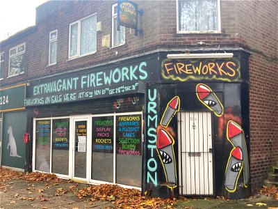 Extravagant Fireworks, Princess Road, Urmston photo