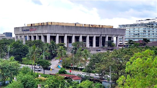 Manila Film Center Shot from PICC Rooftop