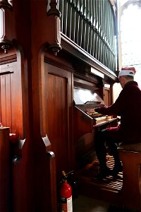 Me on a rather large organ