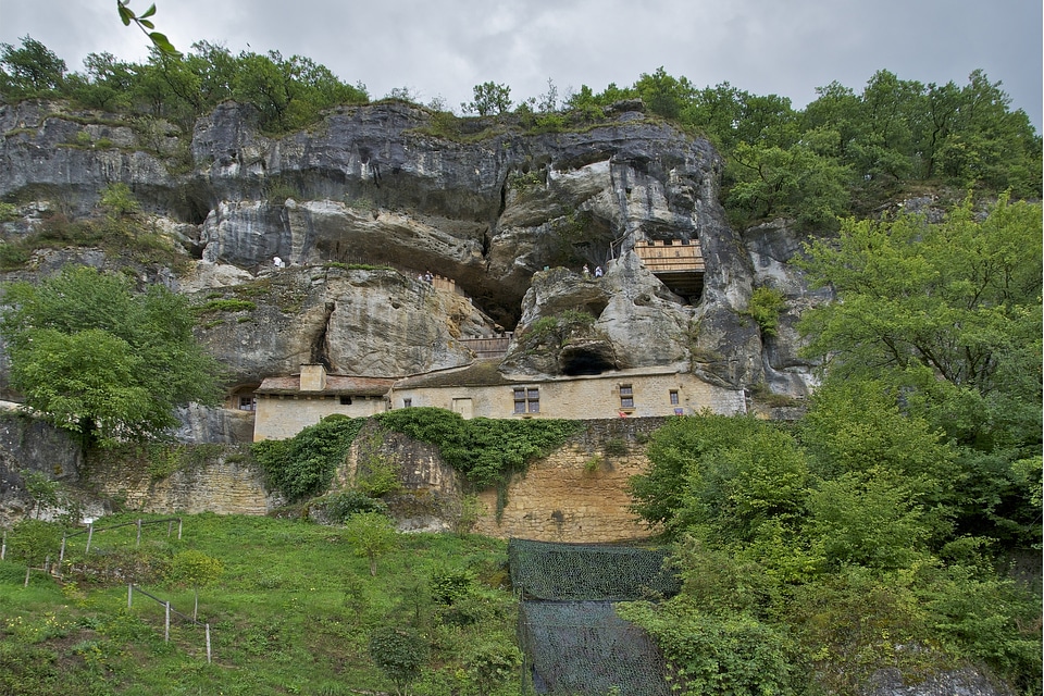 France, Maison Forte de Reignac in Dordogne