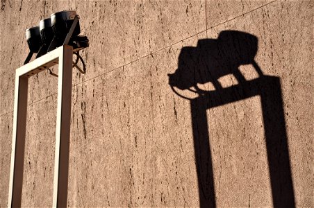 Spotlight and shadow
