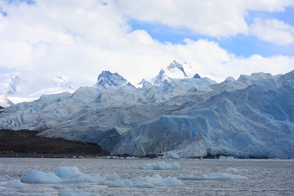 Glacier Moreno in Terra del Fuego Argentina