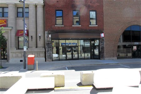 Restored storefront