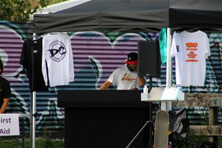 Dj Venom at Kaitaia Skate Comp 2021