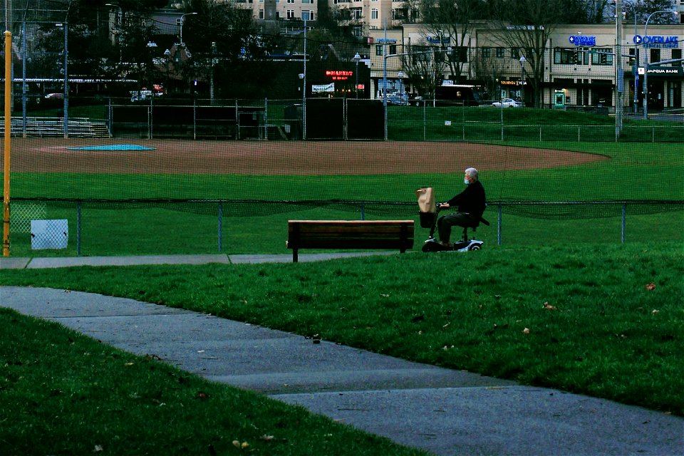 In the park