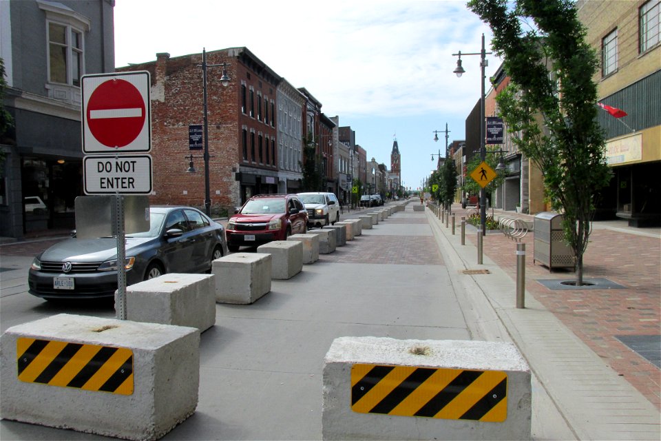 Looking south at Victoria