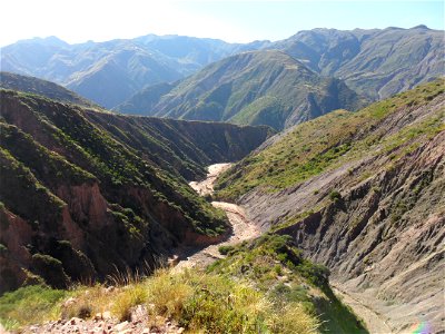 landscape of North Potosi, Bolivia