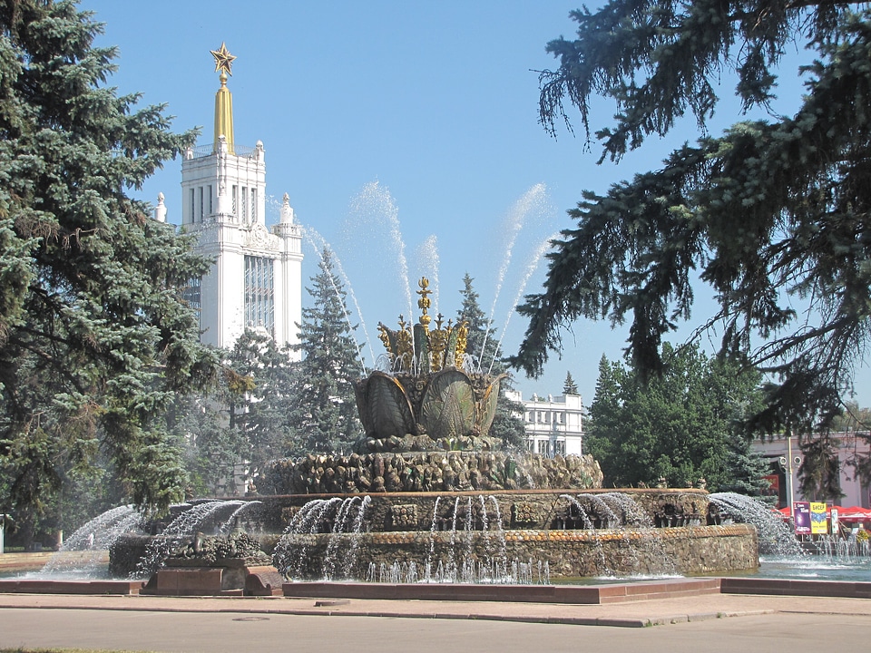 Ukrainian pavilion at the Exhibition Center