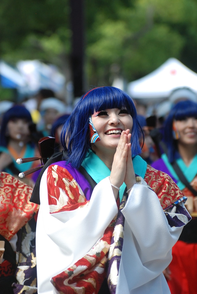 Smiling Face Japanese Girl