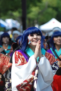 Smiling Face Japanese Girl photo