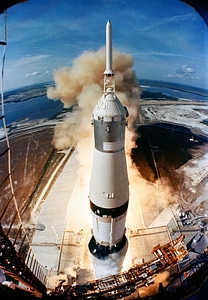 Launch of Apollo 11 photo