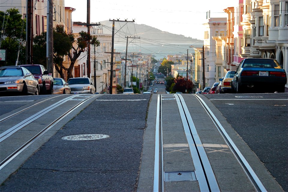 Street in San Francisco photo