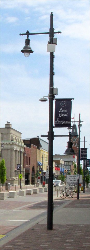 Street light  on Front Street