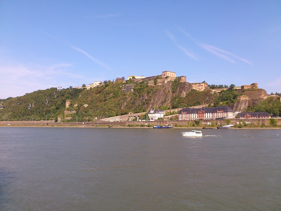 View monument rhine