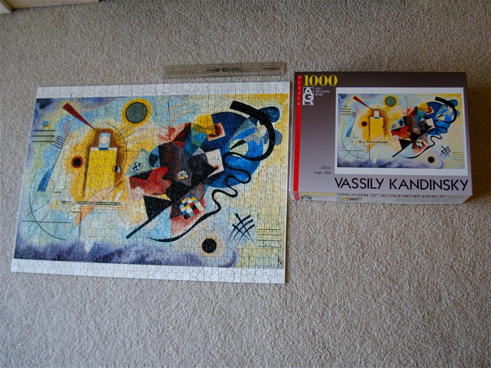 Ricordi 1000 Kandinsky Jaune, rouge, bleu