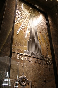 The Empire State Building entrance hall circa