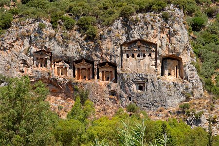 Ancient Lycian Tombs, Turkey