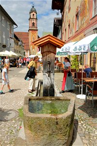 Altstadt (Old Town) Mittenwald, Bavaria, Germany photo