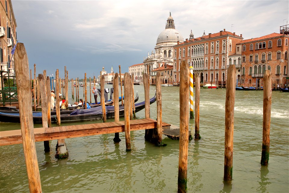 The Basilica of Santa Maria della Salute, Venice, Italy