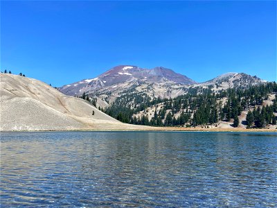 South Sister and Moraine Lake in OR