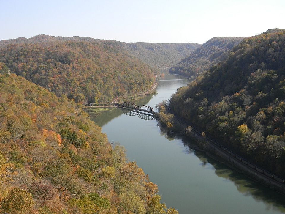 New River Hawks Nest State Park in West Virginia
