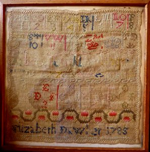 1785DawberElizabethSampler