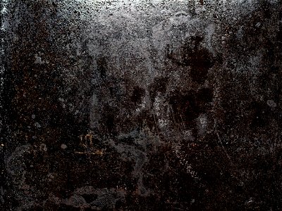 dirty black steel plate