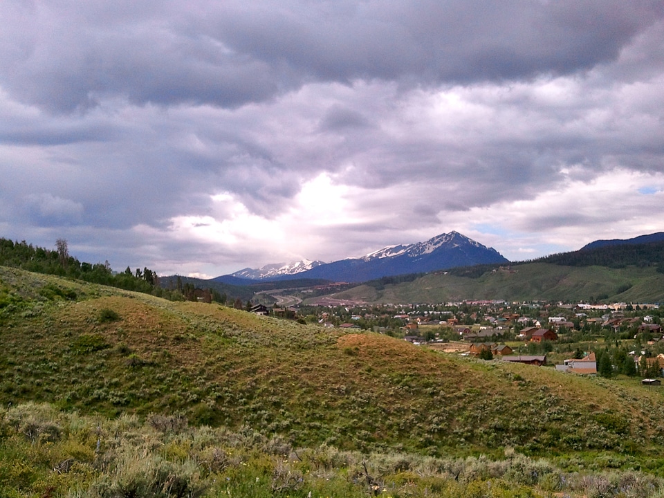 Scenic landscape near Silverthorne ,Colorado