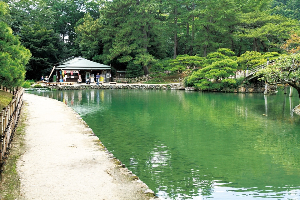 Ritsurin Garden Takamatsu Shikoku Japan