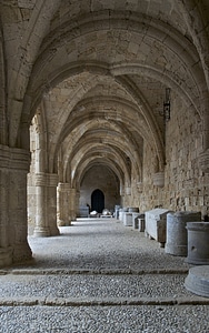 Rhodes - the medieval building of the Hospital of the Knights photo