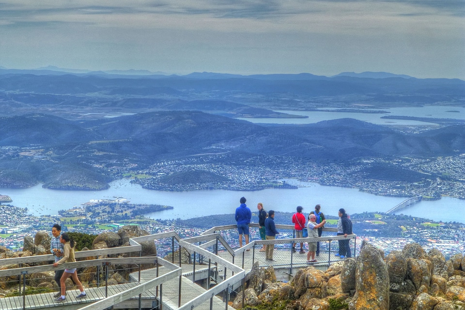 Mount Victoria lookout, beautiful wellington city view