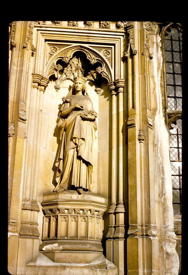Canterbury Cathedral, Bertha Regina. Wife of Ethelbert.