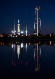 Orbital Antares Rocket at the Launch Pad