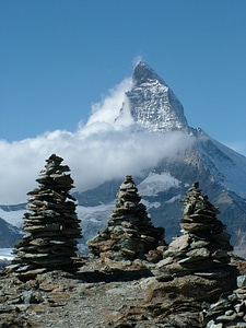 Switzerland Valais Mountains Matterhorn